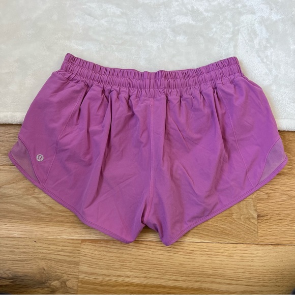 lululemon athletica Pants - Lululemon Hotty Hot Shorts rare magenta glow 8 purple athletic preppy